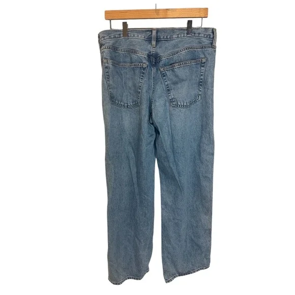 Universal Thread Womens Mid Rise 90s Baggy Studded Side Detail Denim Size 10 - Picture 2 of 7